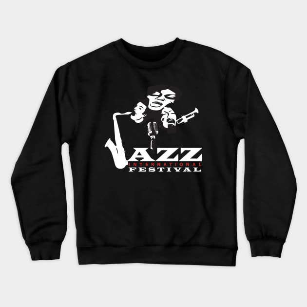 Jazz Crewneck Sweatshirt by dddesign